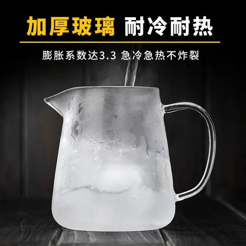 Heat Resistant Glass Teapot With Stainless Steel Tea Strainer Infuser Flower Kettle Kung Fu Teawear Set Puer Oolong Pot 1300ML